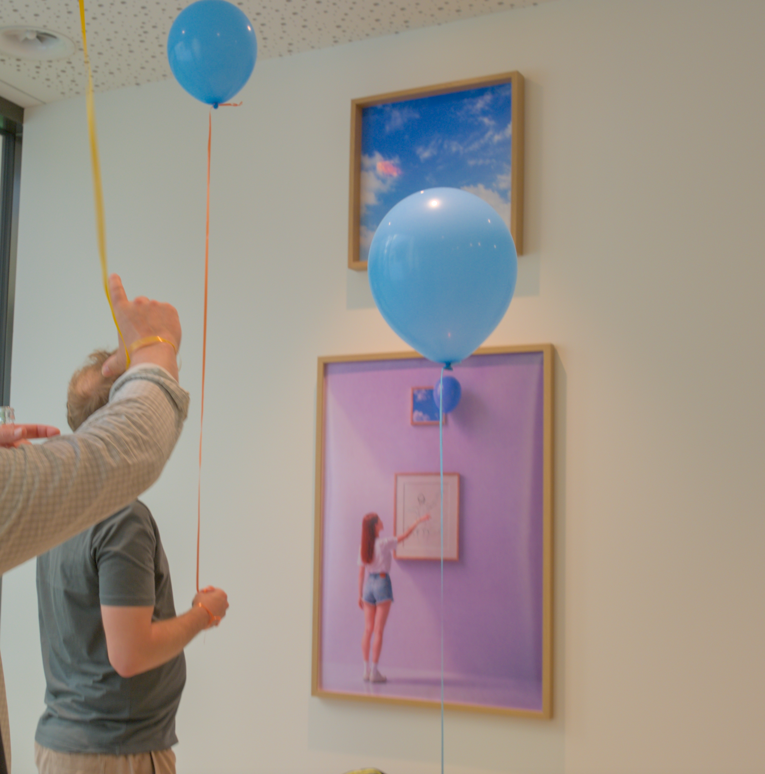 Balloon Series exhibition view